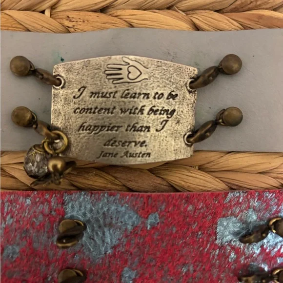 Lenny & Eva Lot Wide Band Cuffs with Adornments - Picture 2 of 6